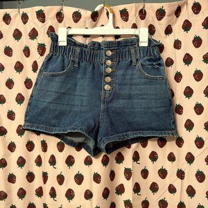 Wild Fable Paperbag Denim Shorts